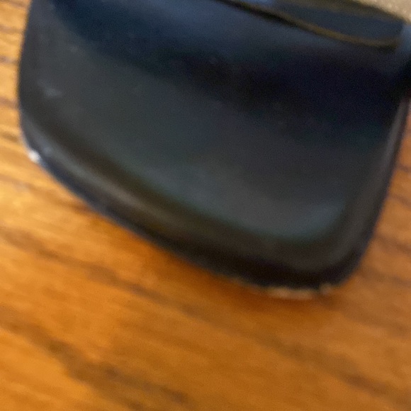 Muted Silver Slide Sandals - Picture 4 of 10